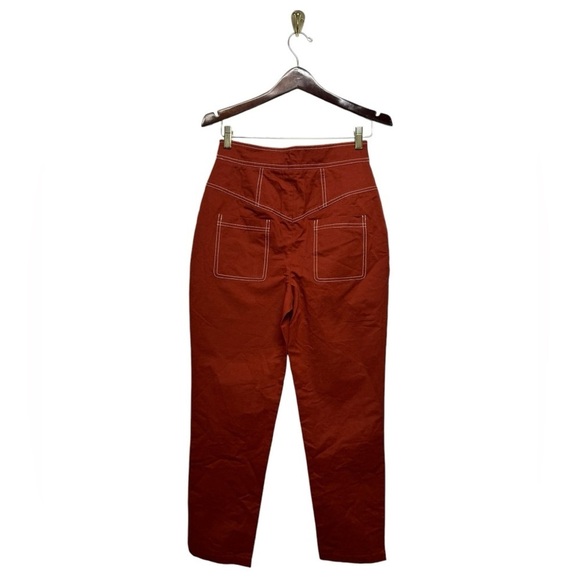 NWOT REVOLVE TULAROSA The Solana Pant Brick Red S - Picture 9 of 10